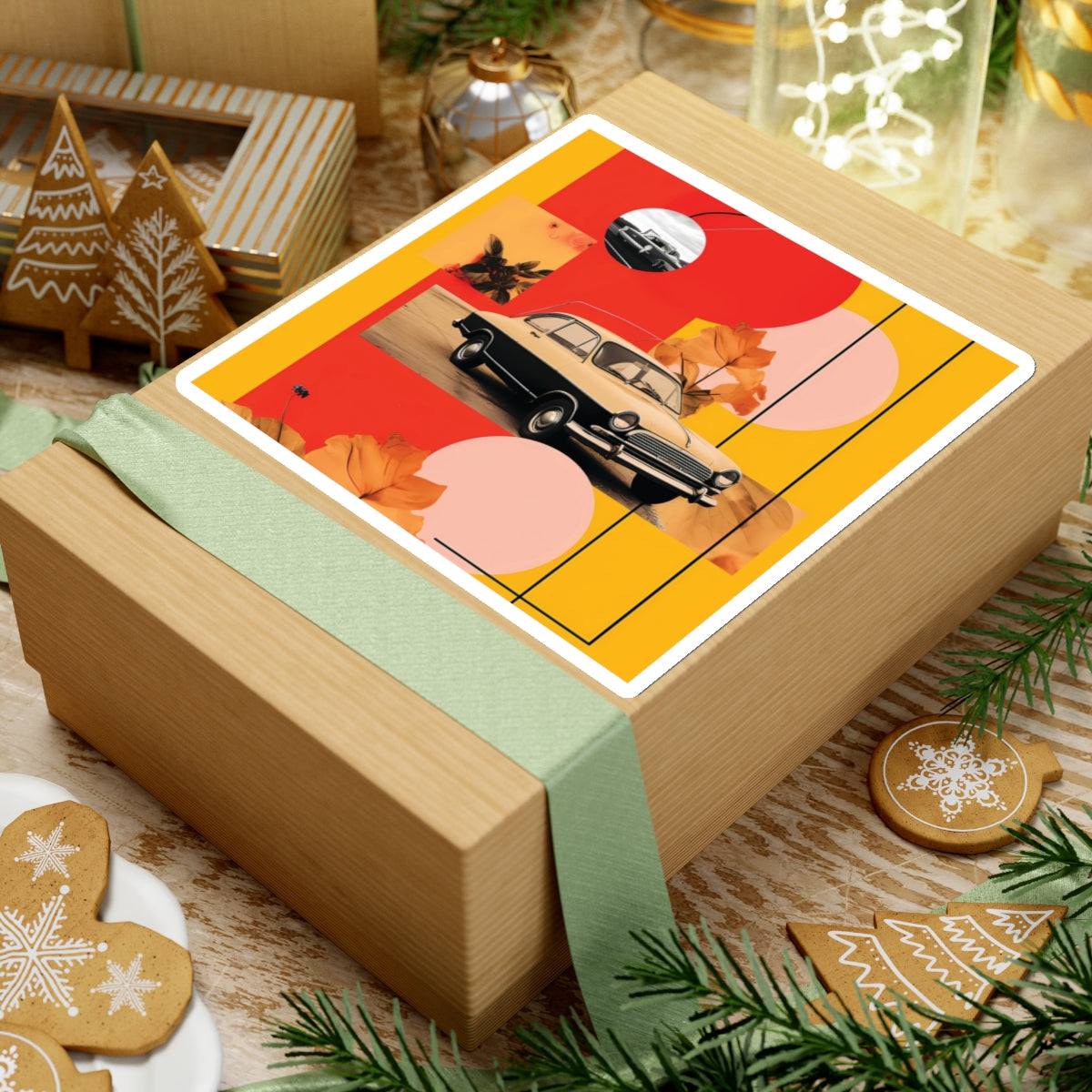 Wanderlust Wheels Kiss-Cut Stickers