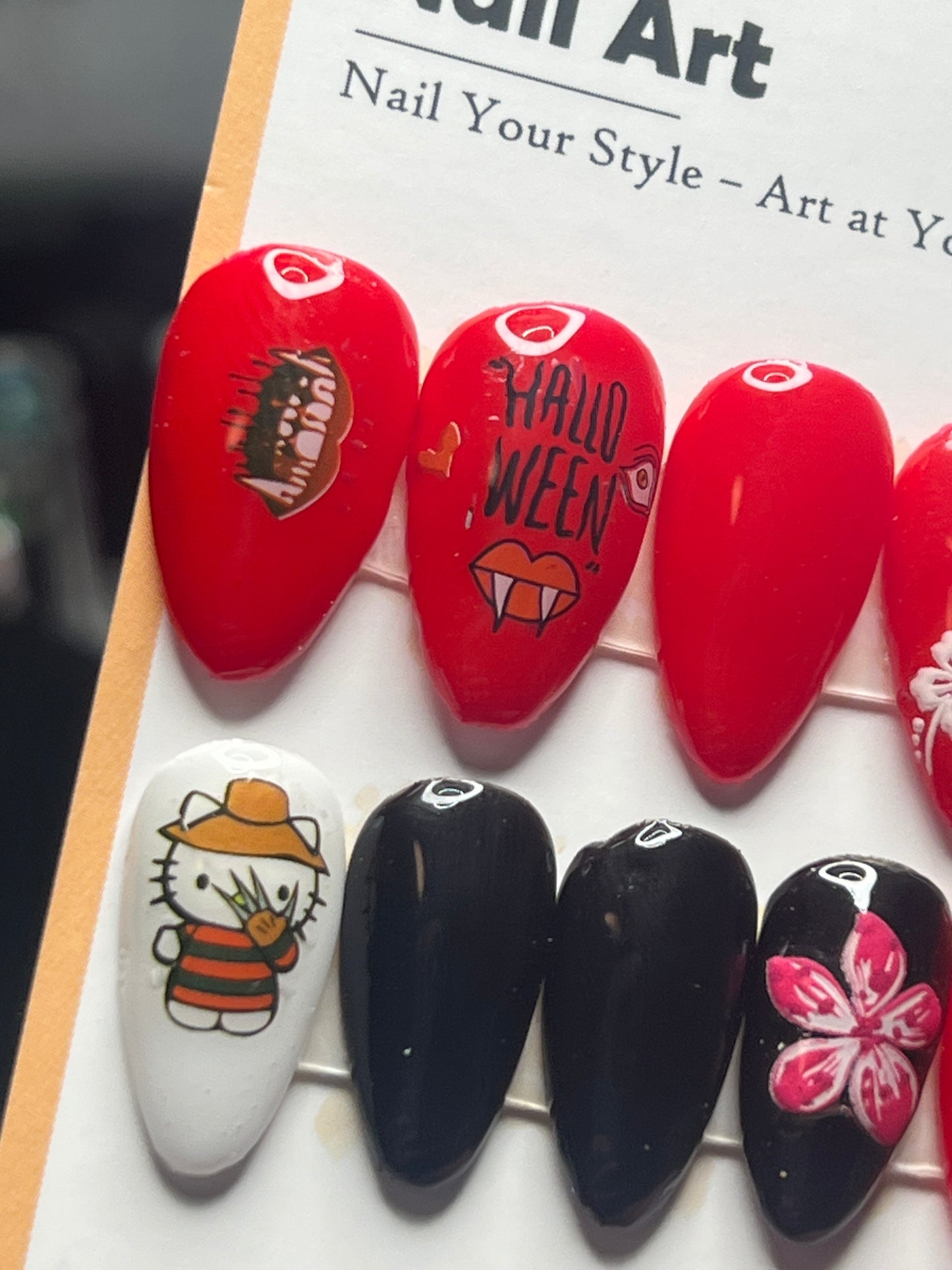 Elm Street's last brat. Short Almond