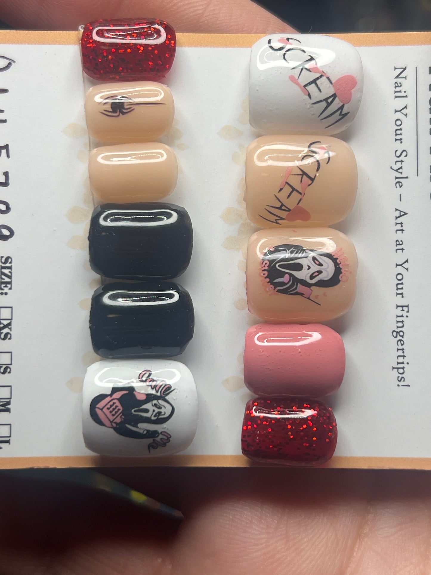 Please Don't SCREAM! Extra Short Square