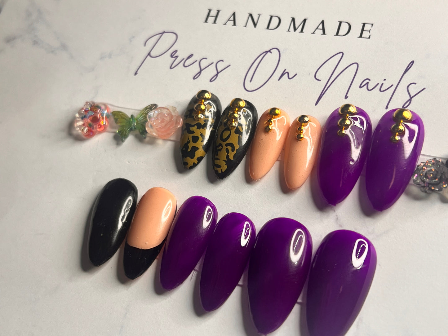 Purple Medium Almond