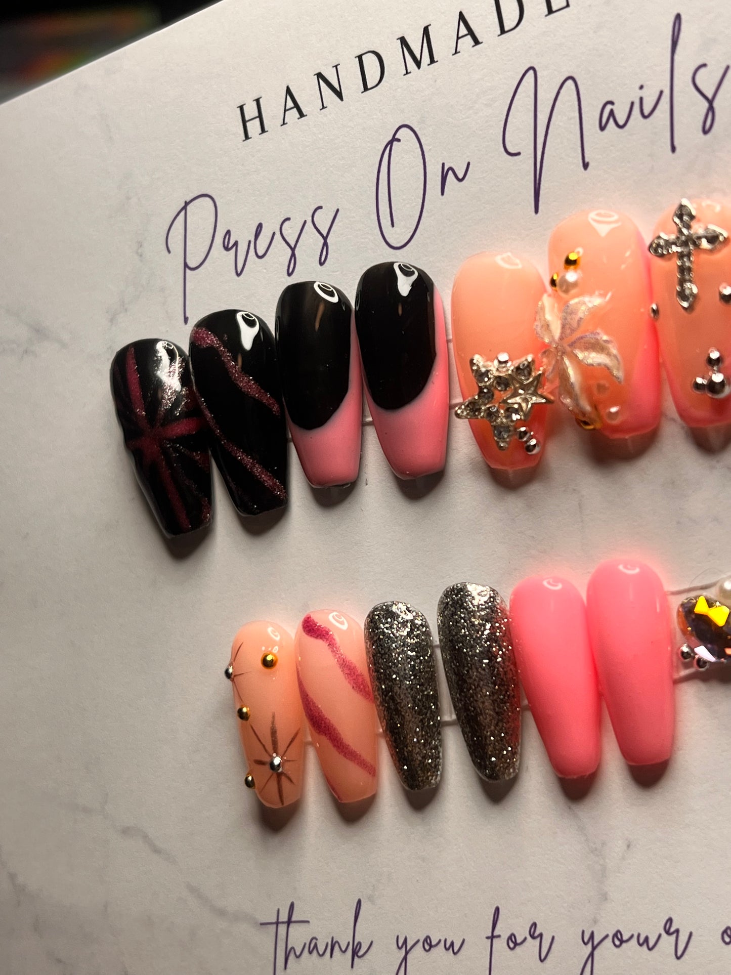 Pink Madness Medium Almond