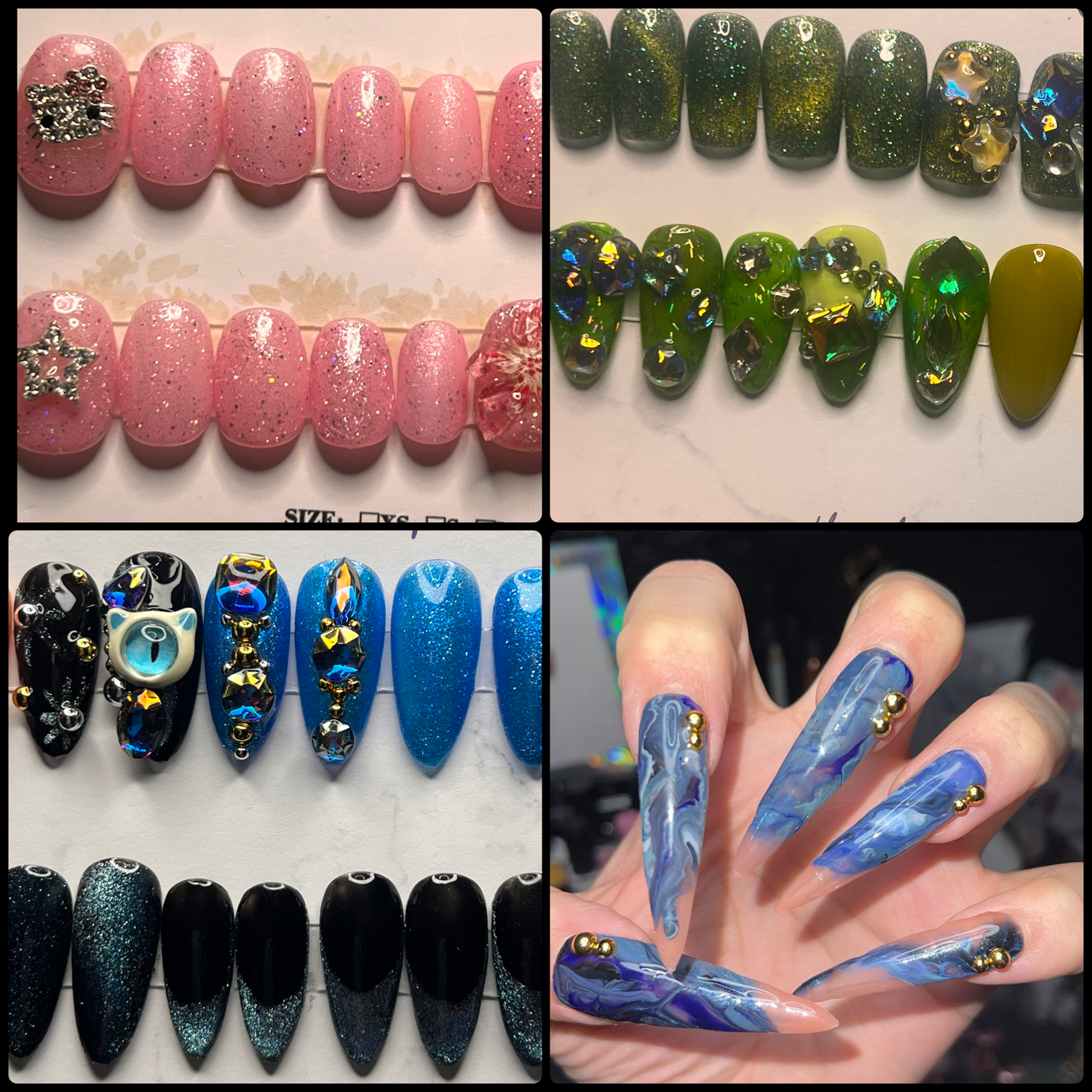 Handmade Press On Nails