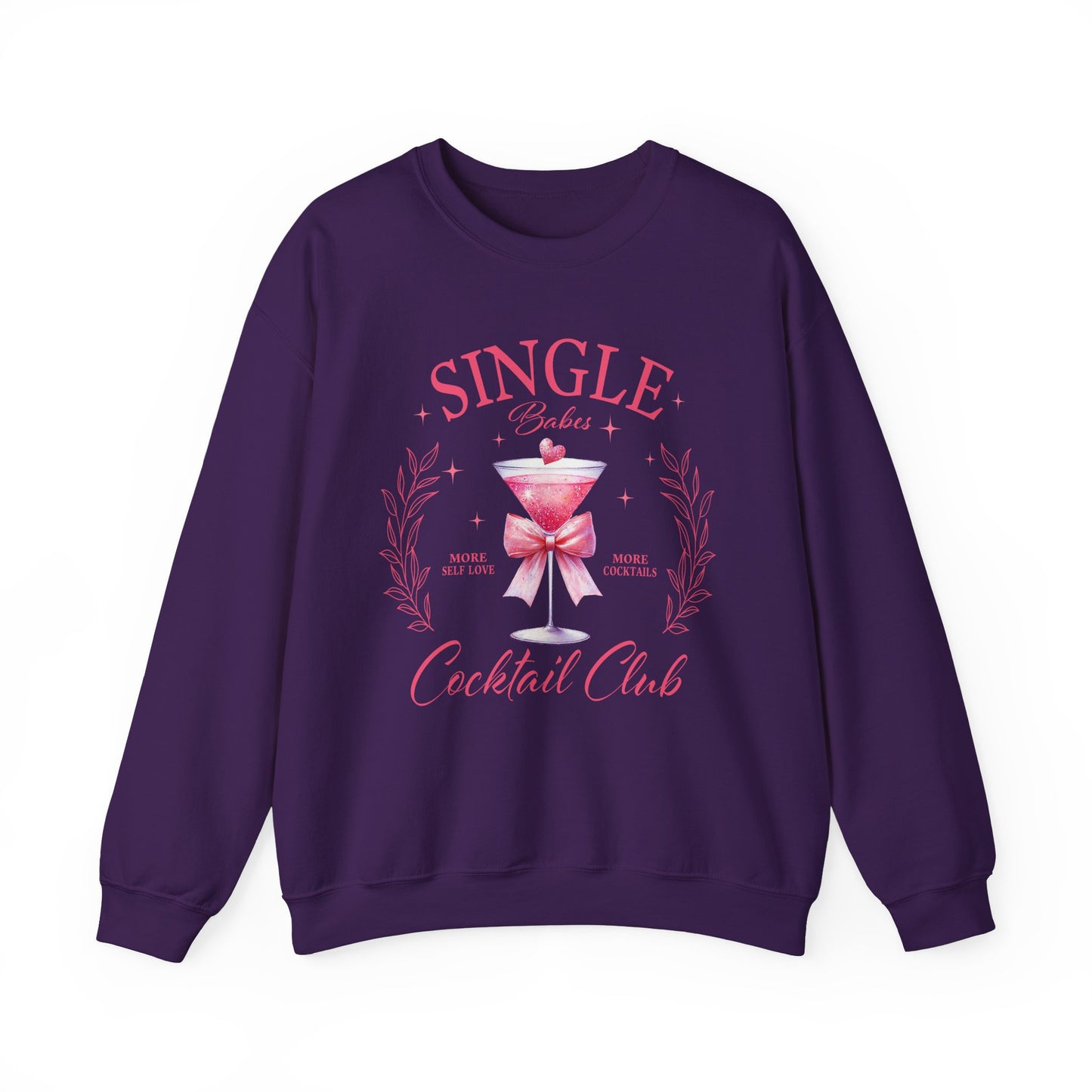 Single Babes Cocktail Club Unisex Heavy Blend™ Crewneck Sweatshirt