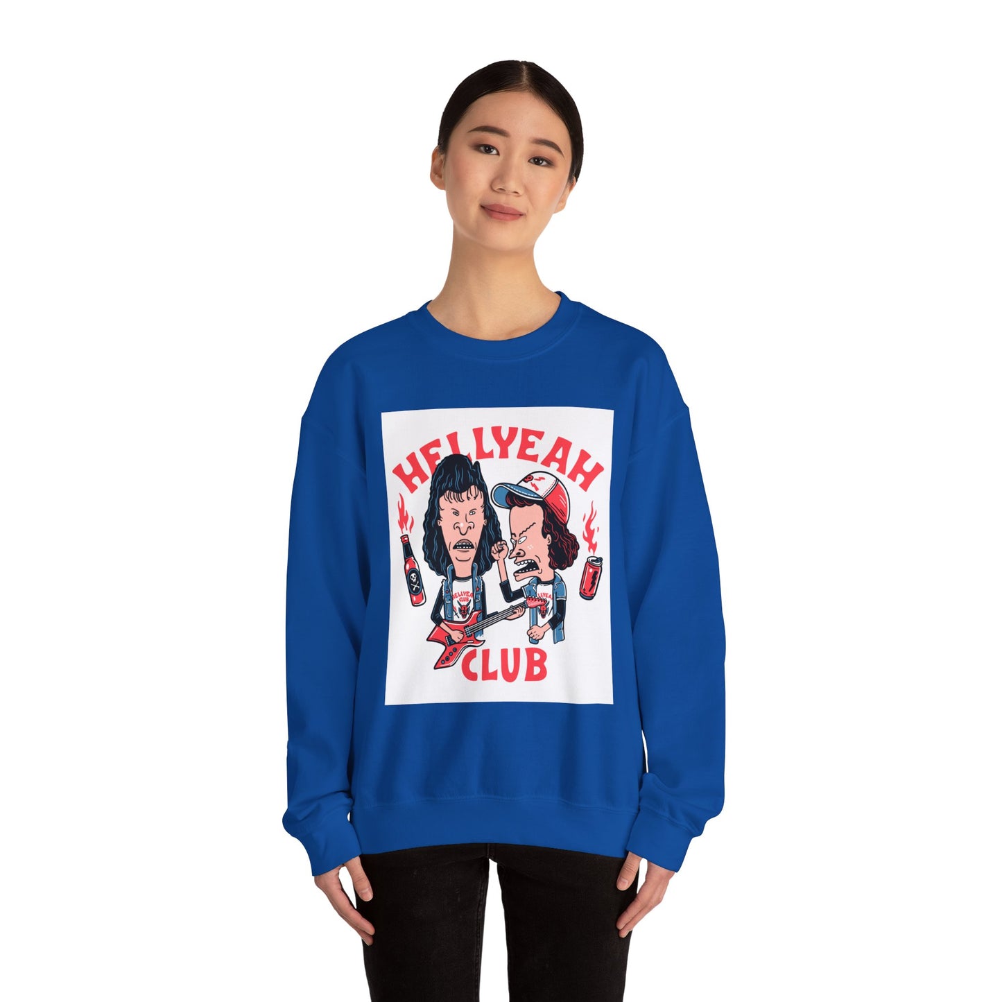 Hell Yeah Club Unisex Heavy Blend™ Crewneck Sweatshirt