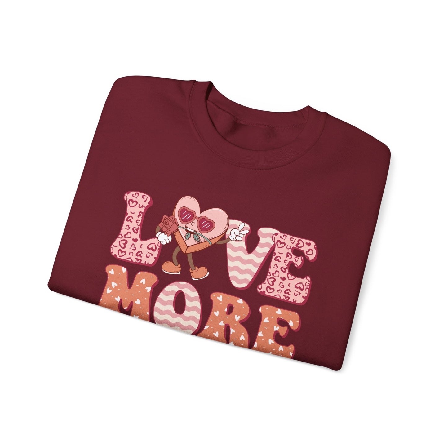 Love More Unisex Heavy Blend™ Crewneck Sweatshirt