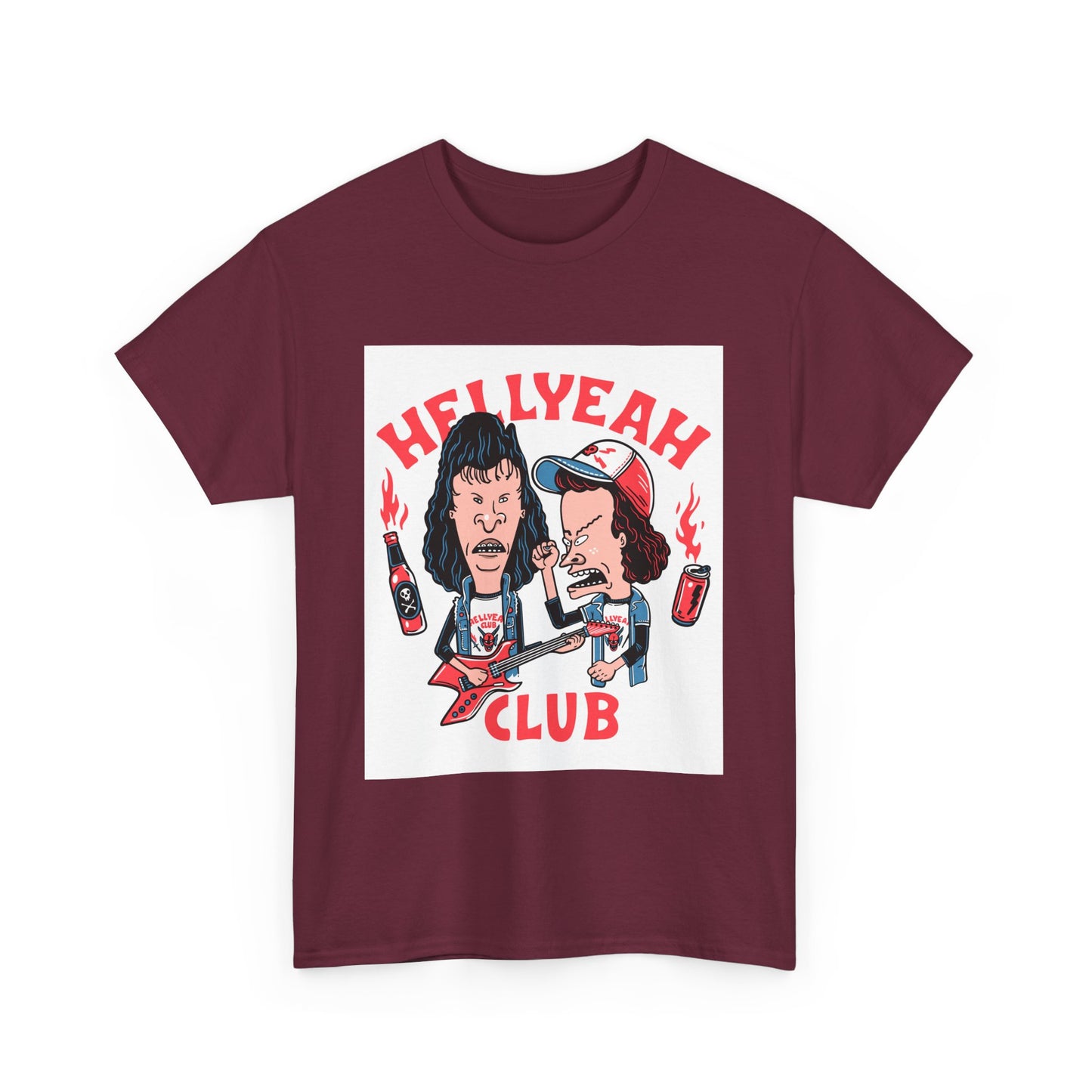 Hell Yeah Club Unisex Heavy Cotton Tee - HellYeah Club Design