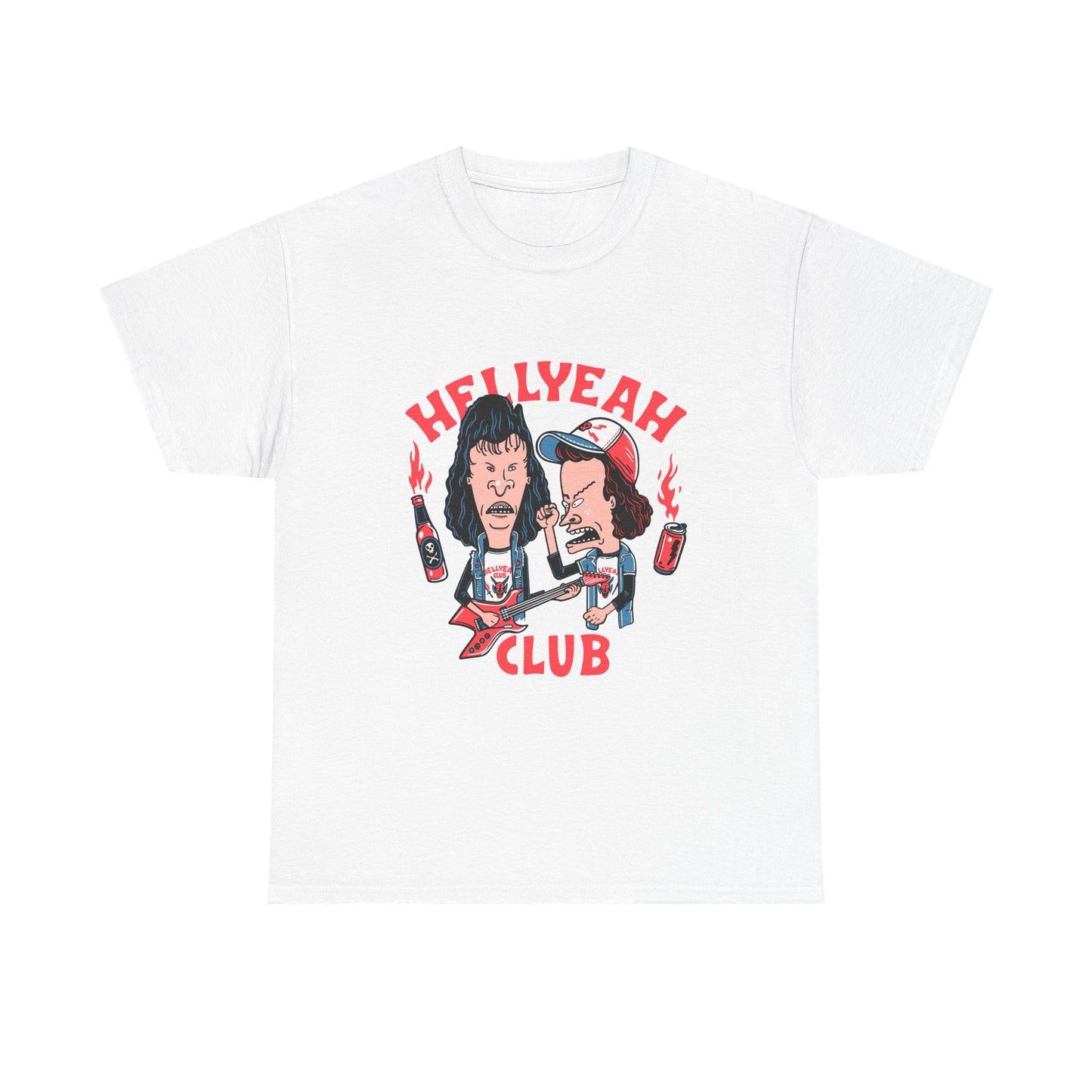 Hell Yeah Club Unisex Heavy Cotton Tee - HellYeah Club Design