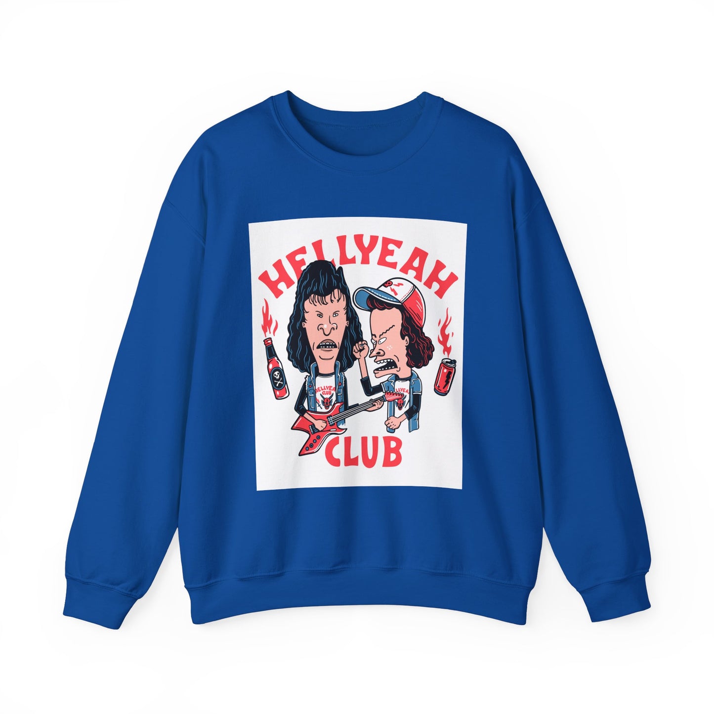 Hell Yeah Club Unisex Heavy Blend™ Crewneck Sweatshirt
