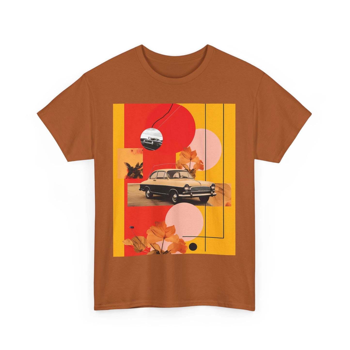 Wanderlust WheelsUnisex Heavy Cotton Tee