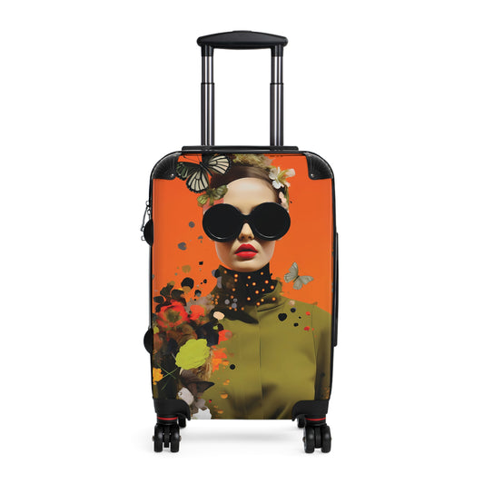 Fluttering Fantasy Illusions Suitcase
