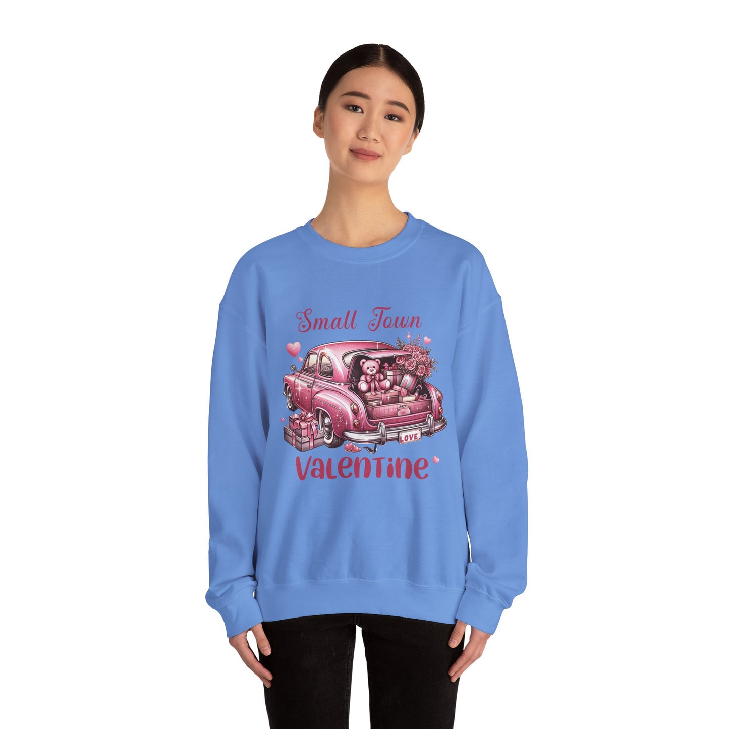 Small Town Valentine Unisex Heavy Blend™ Crewneck Sweatshirt