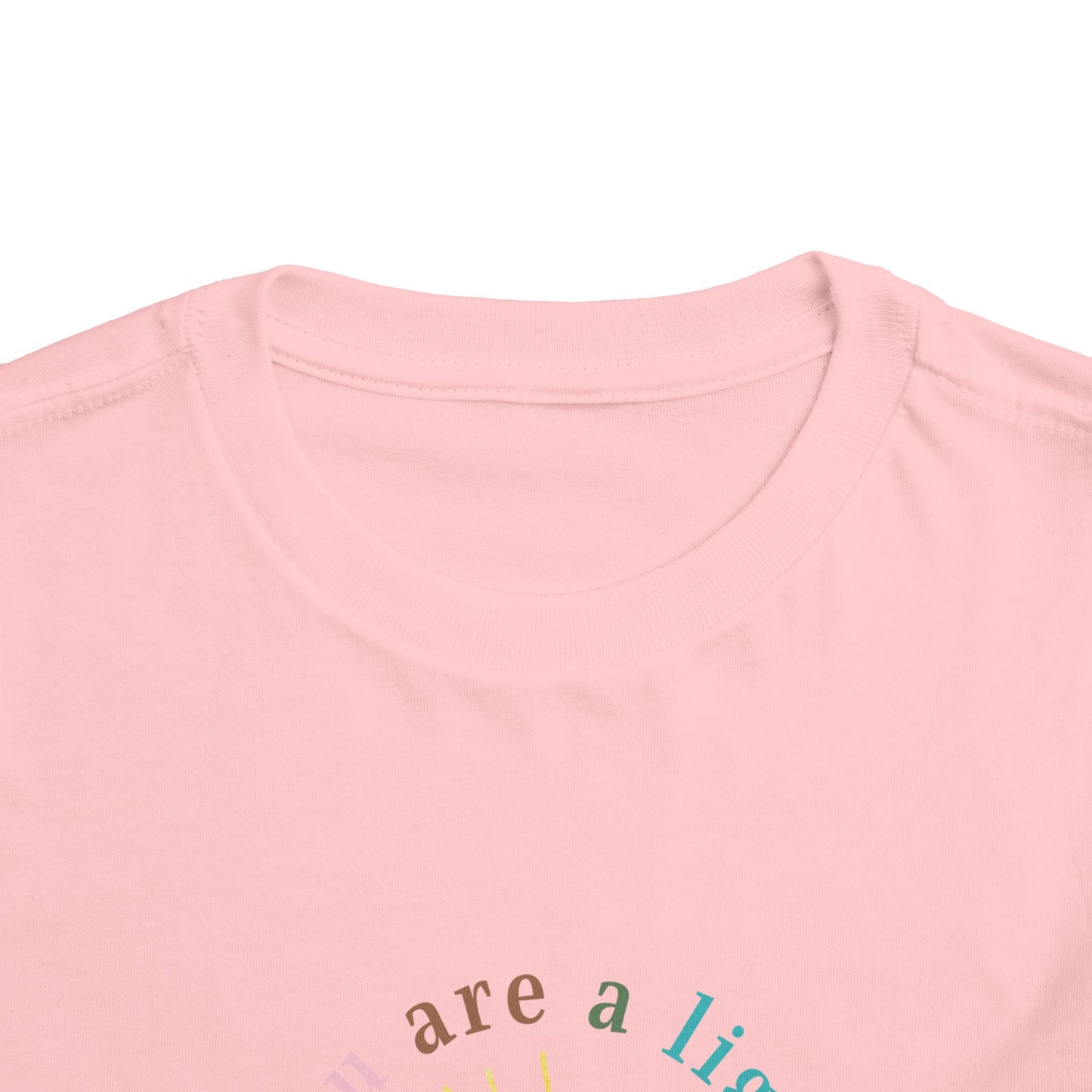 You Are A Light To The World Toddler Short Sleeve Tee