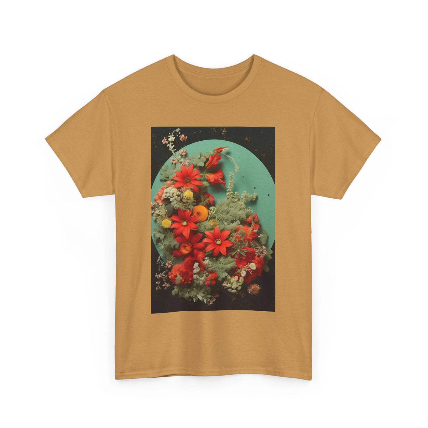 Flower Garden Unisex Heavy Cotton Tee