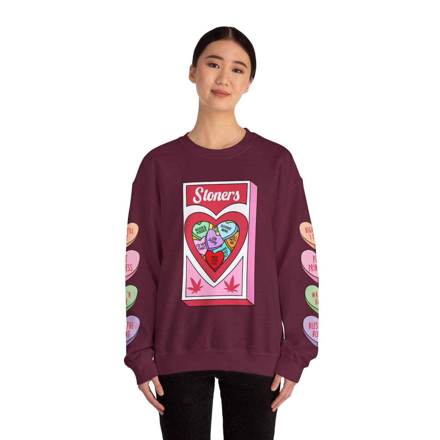 SweetHearts Stoner Unisex Heavy Blend™ Crewneck Sweatshirt