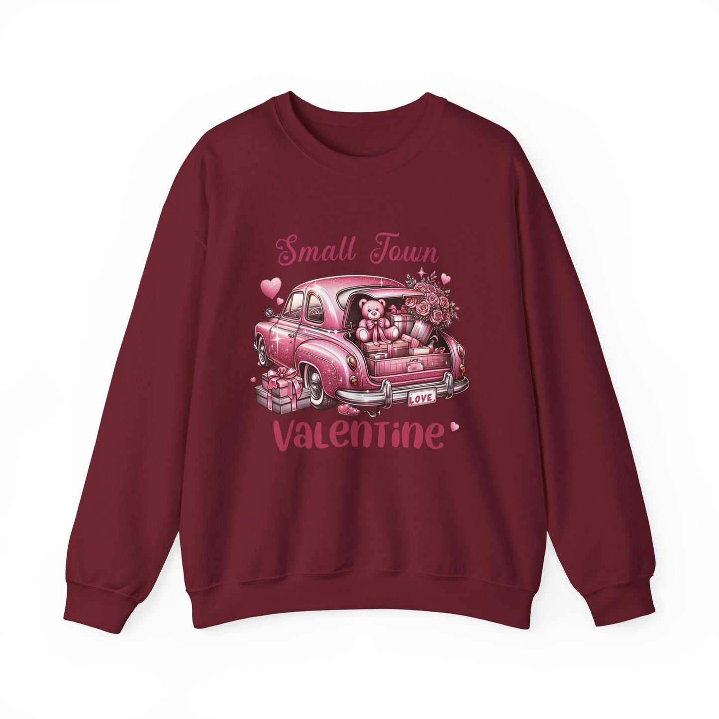 Small Town Valentine Unisex Heavy Blend™ Crewneck Sweatshirt