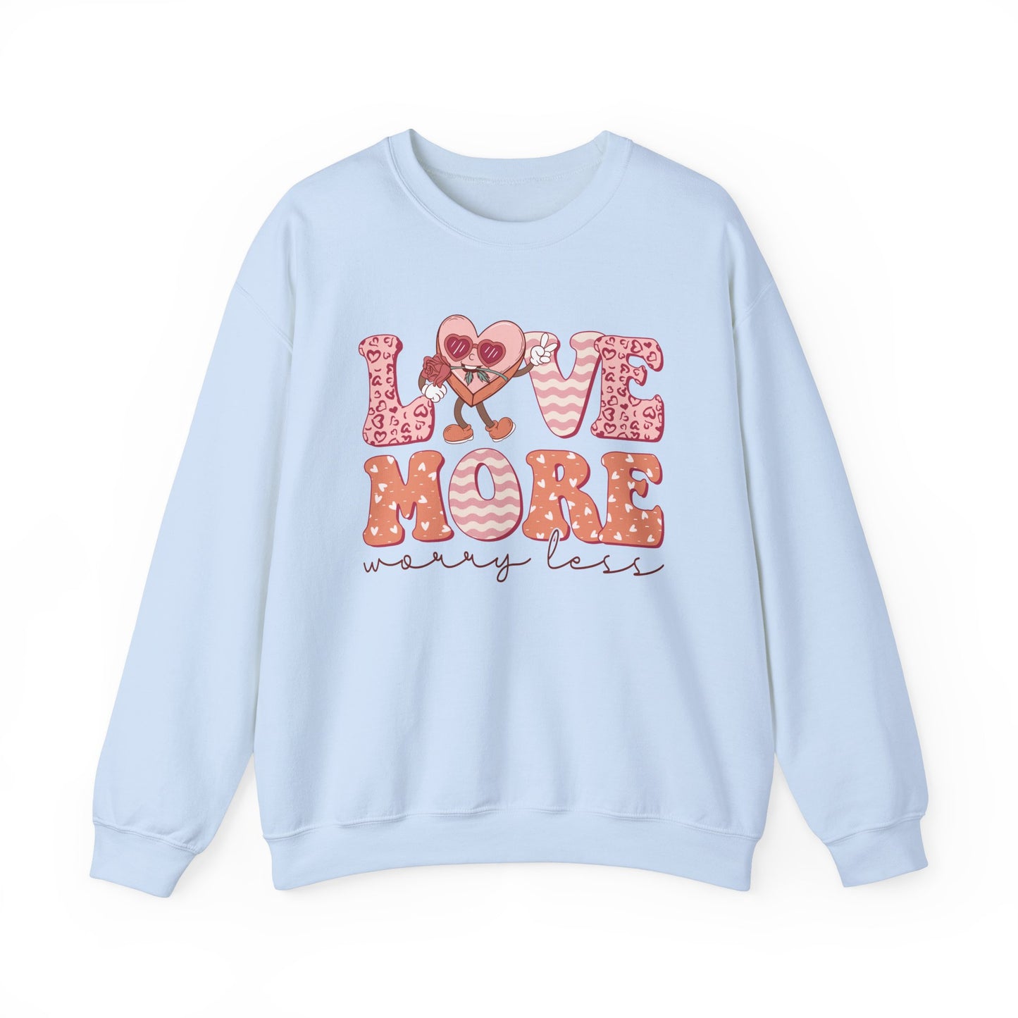 Love More Unisex Heavy Blend™ Crewneck Sweatshirt