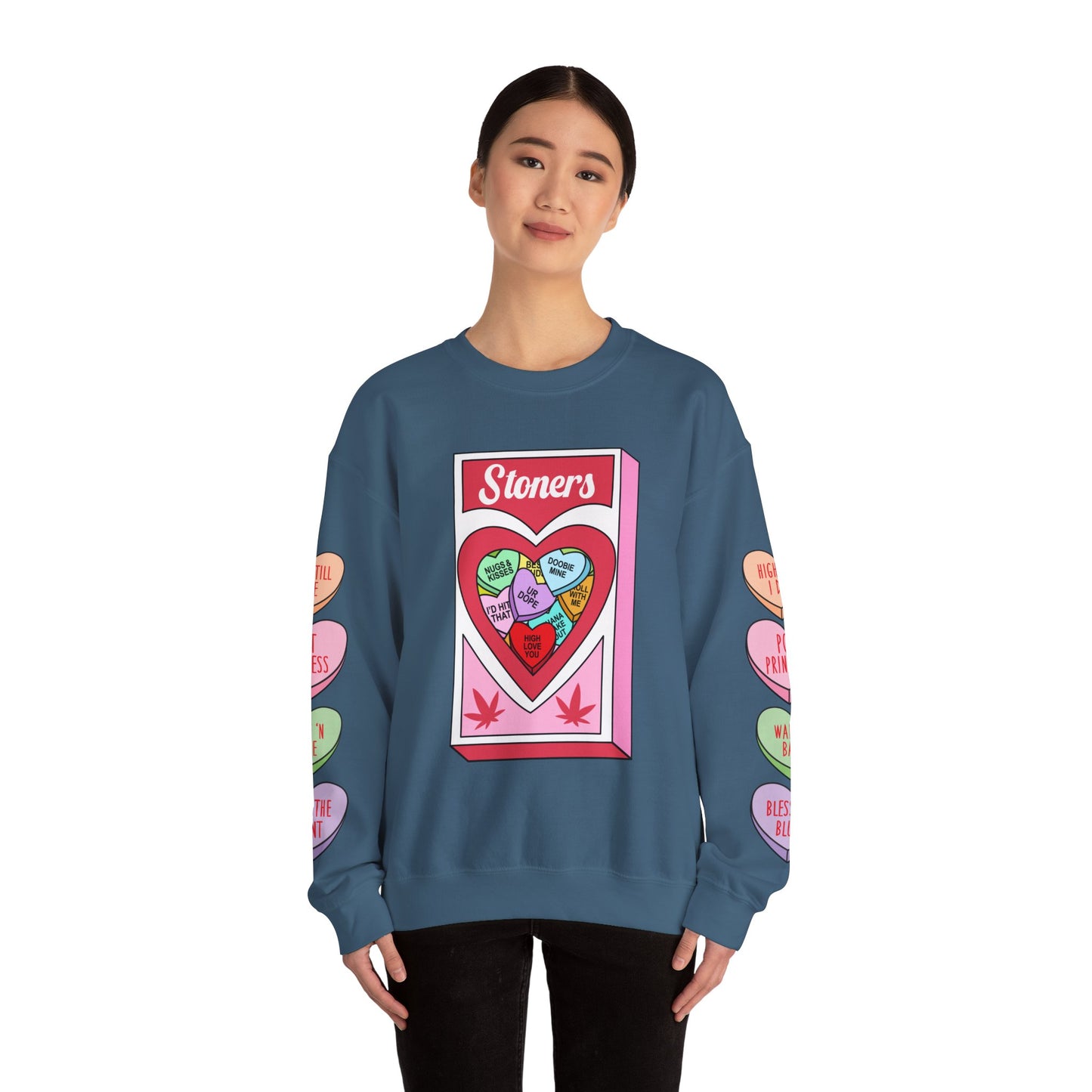 SweetHearts Stoner Unisex Heavy Blend™ Crewneck Sweatshirt