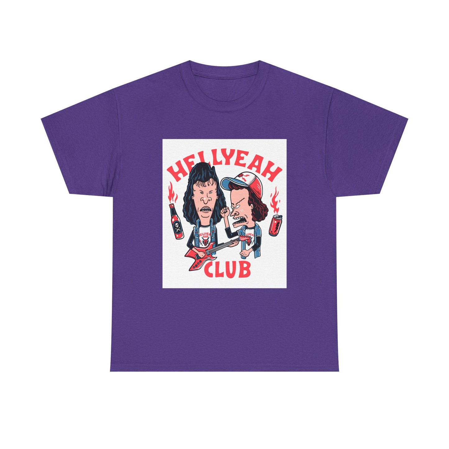 Hell Yeah Club Unisex Heavy Cotton Tee - HellYeah Club Design