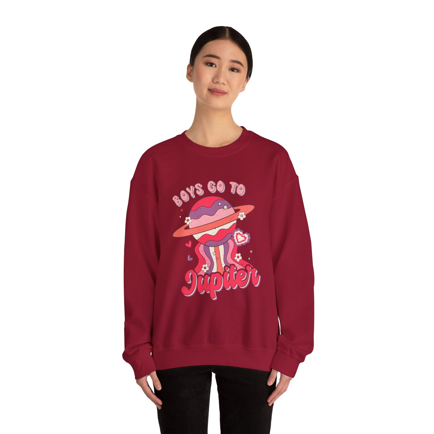 Boys Go To Jupiter Unisex Heavy Blend™ Crewneck Sweatshirt