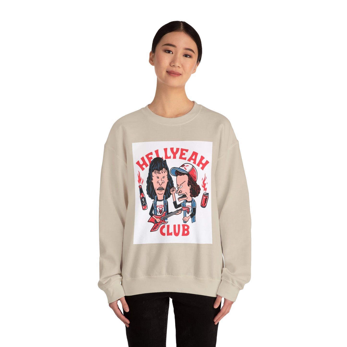 Hell Yeah Club Unisex Heavy Blend™ Crewneck Sweatshirt