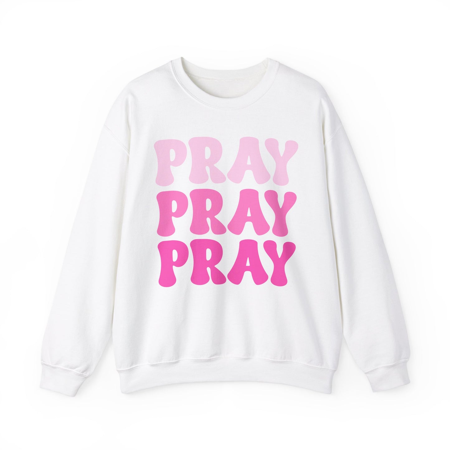 Pray Pray Pray Unisex Heavy Blend™ Crewneck Sweatshirt