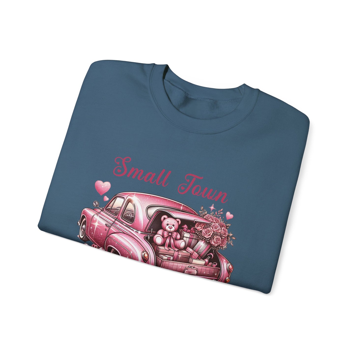 Small Town Valentine Unisex Heavy Blend™ Crewneck Sweatshirt