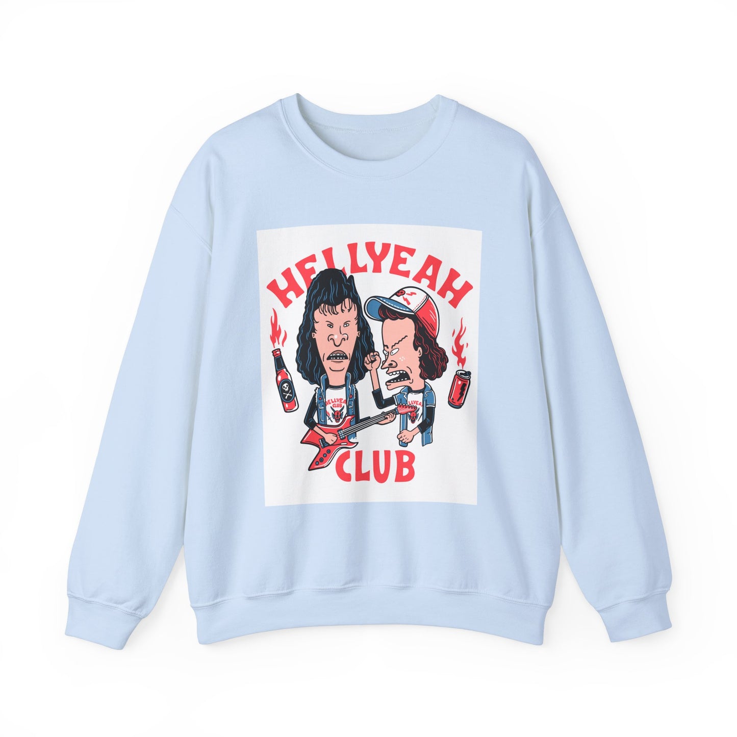 Hell Yeah Club Unisex Heavy Blend™ Crewneck Sweatshirt