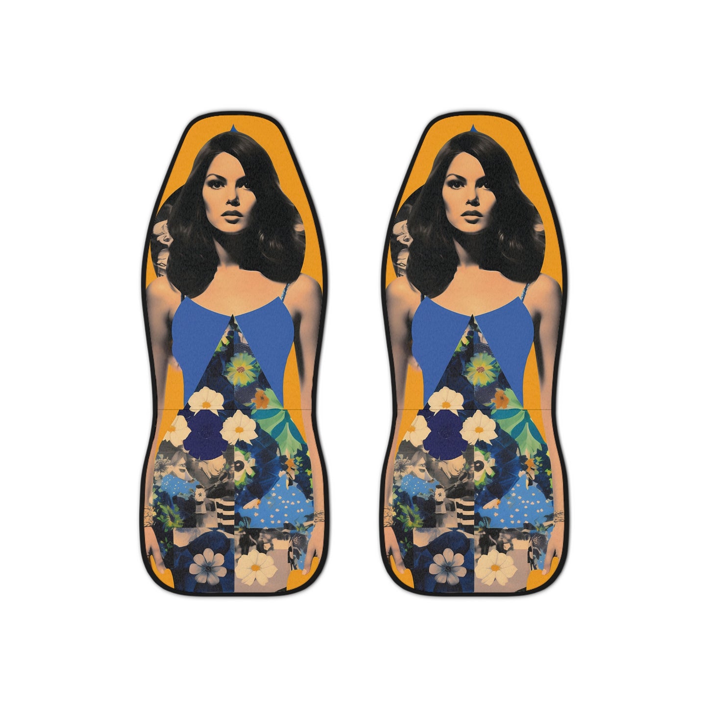 Vintage Voltage Car  Seat Covers