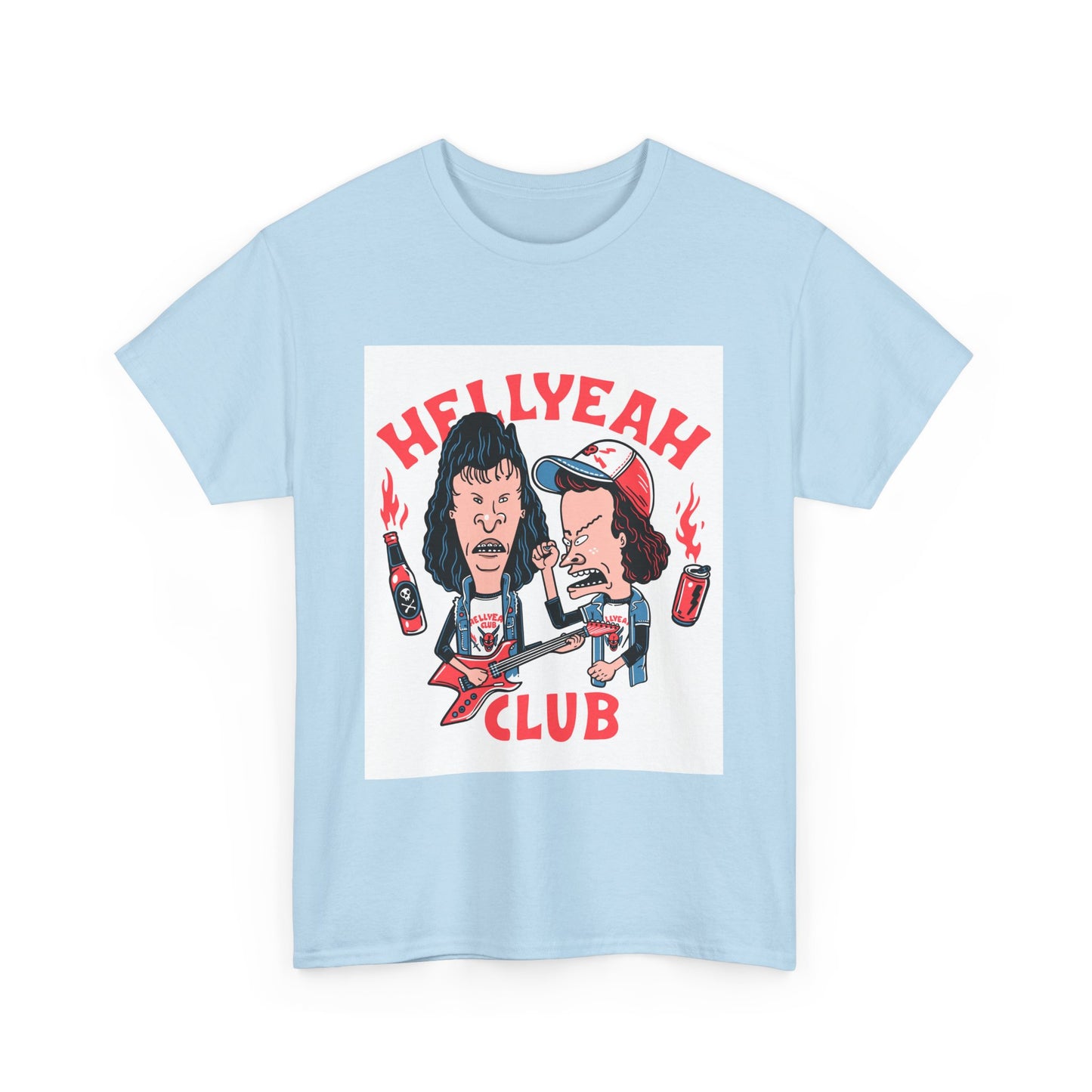 Hell Yeah Club Unisex Heavy Cotton Tee - HellYeah Club Design