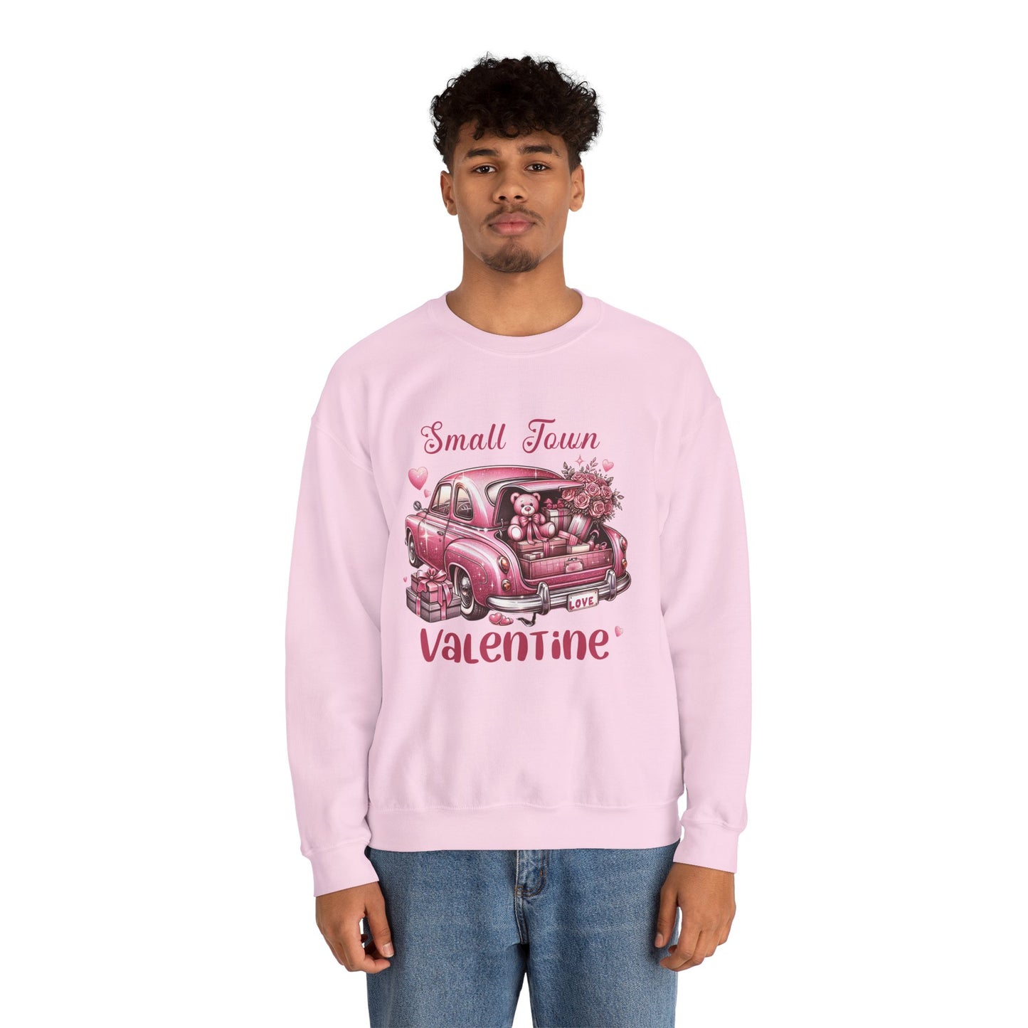 Small Town Valentine Unisex Heavy Blend™ Crewneck Sweatshirt