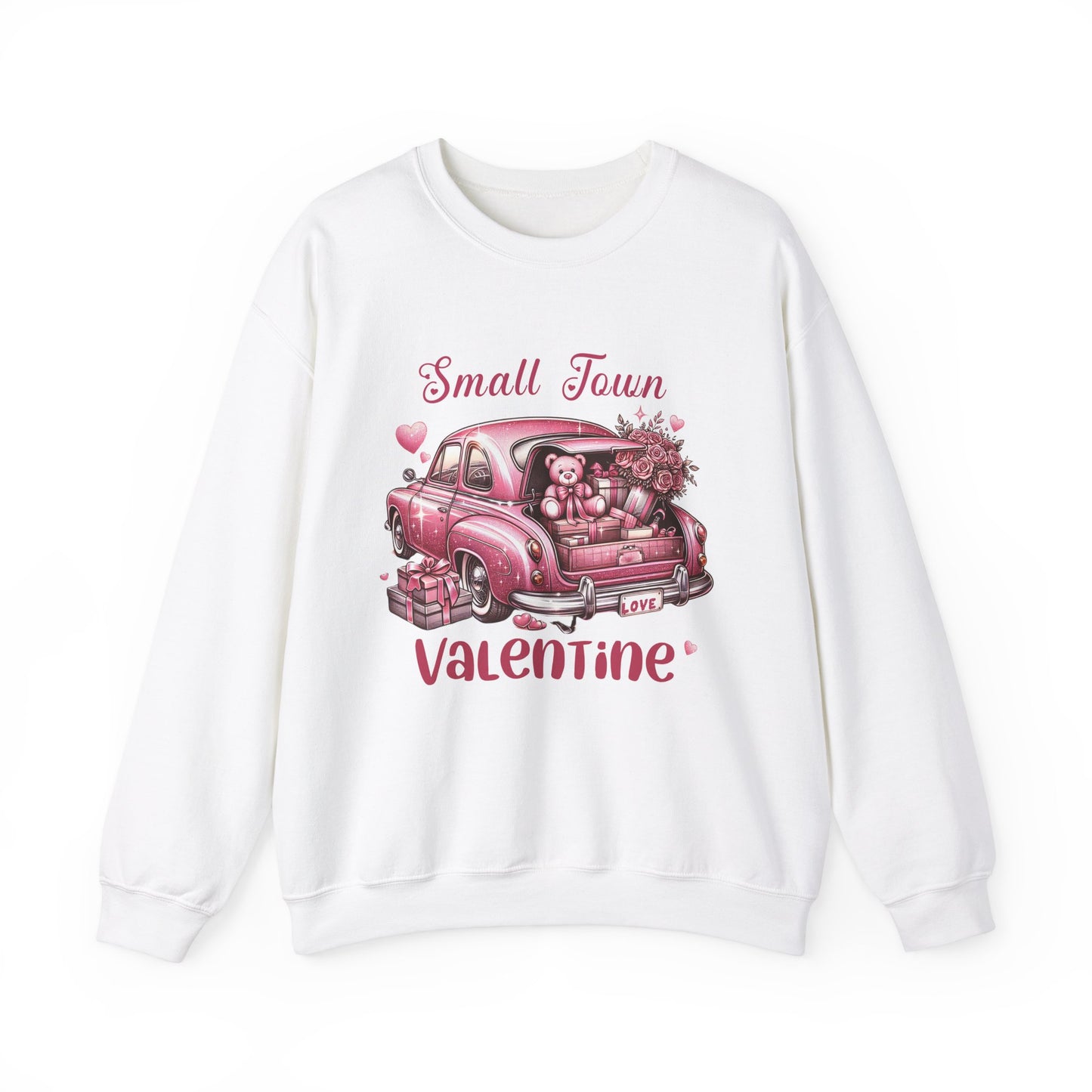 Small Town Valentine Unisex Heavy Blend™ Crewneck Sweatshirt