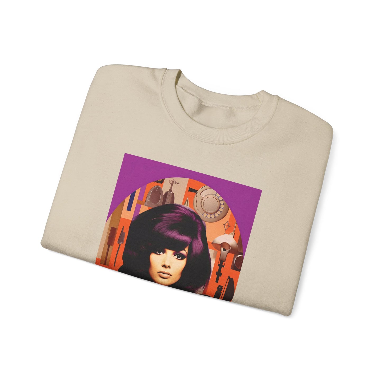 Purple Hue Unisex Heavy Blend™ Crewneck Sweatshirt