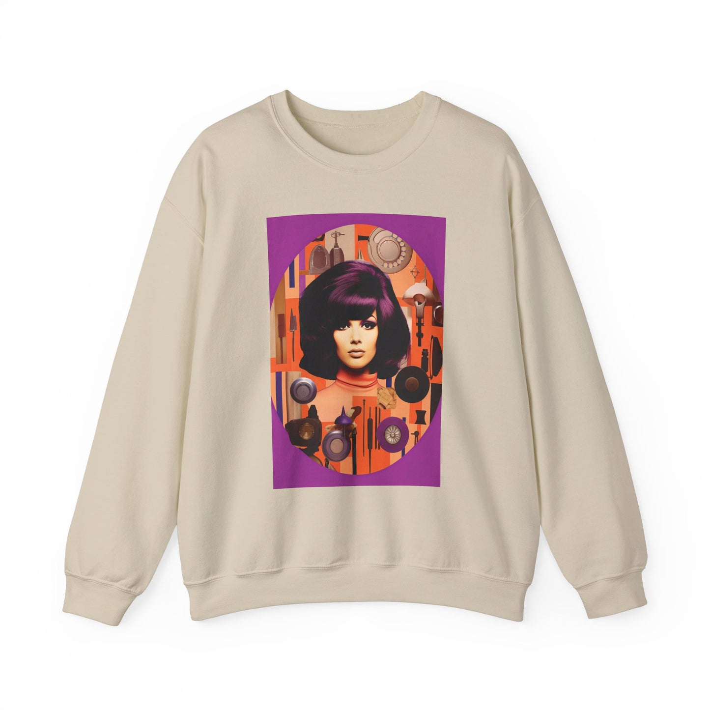 Purple Hue Unisex Heavy Blend™ Crewneck Sweatshirt