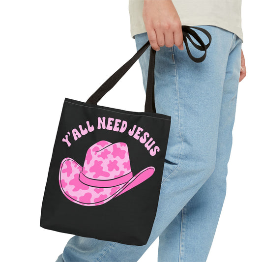 Y'all Need Jesus Tote Bag