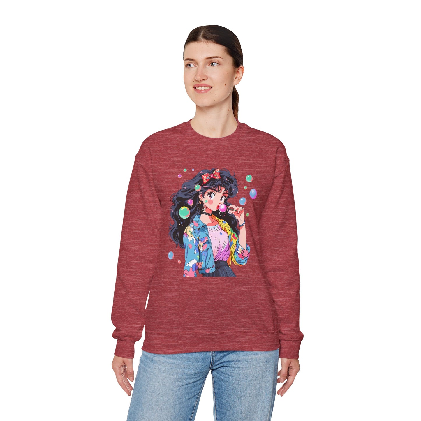 Poppin It! Unisex Heavy Blend™ Crewneck Sweatshirt
