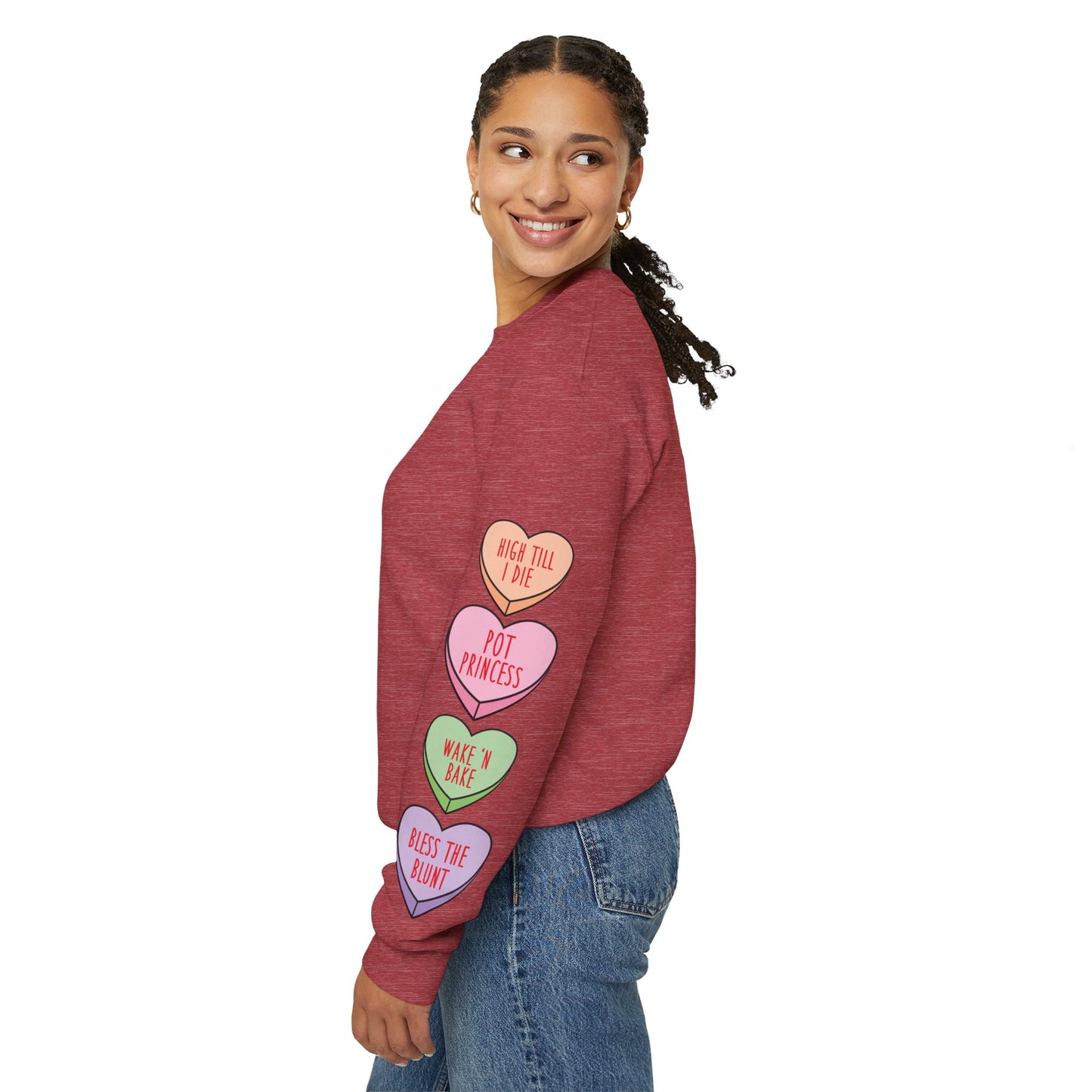 SweetHearts Stoner Unisex Heavy Blend™ Crewneck Sweatshirt
