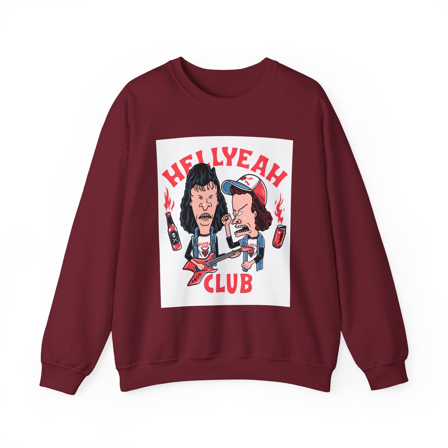 Hell Yeah Club Unisex Heavy Blend™ Crewneck Sweatshirt