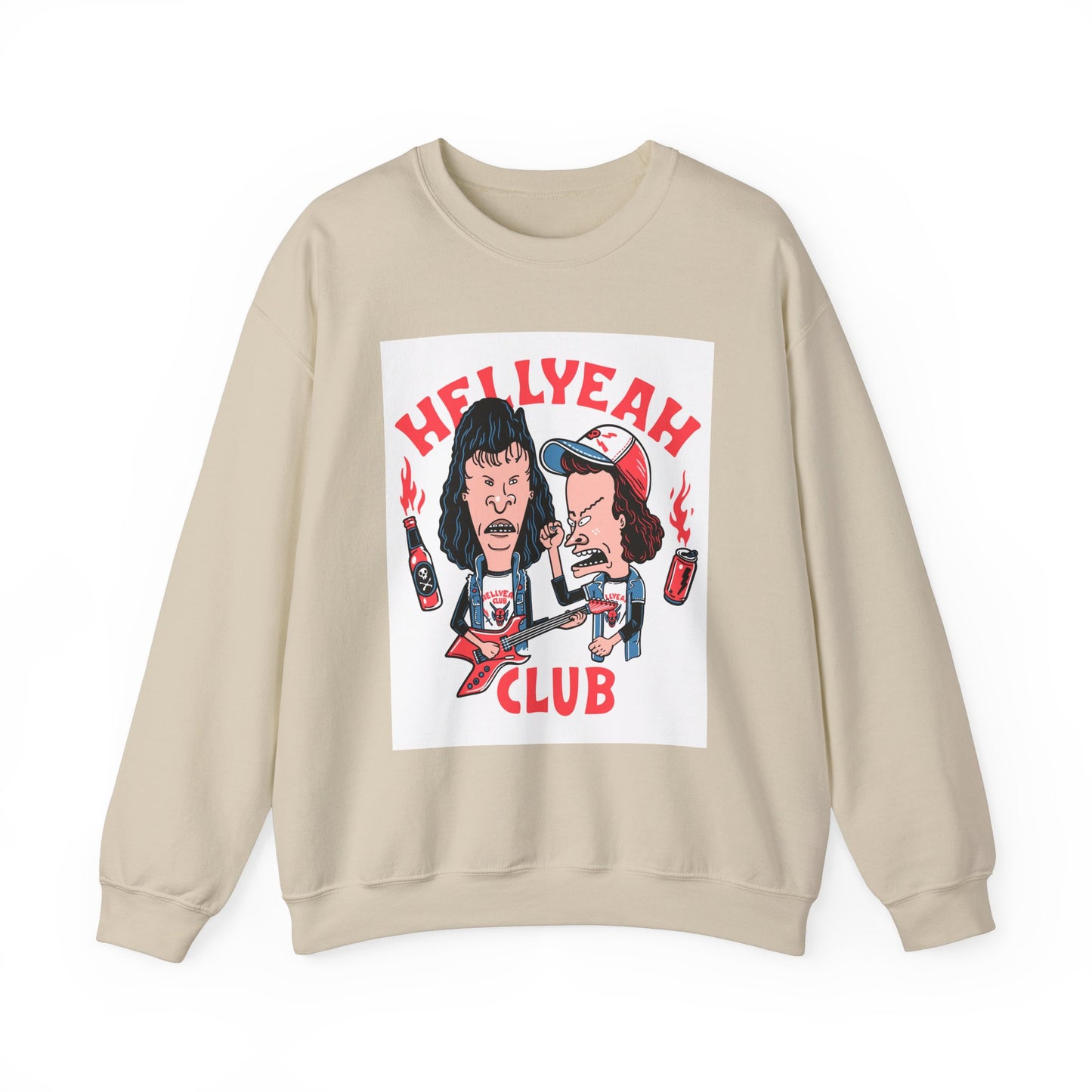 Hell Yeah Club Unisex Heavy Blend™ Crewneck Sweatshirt