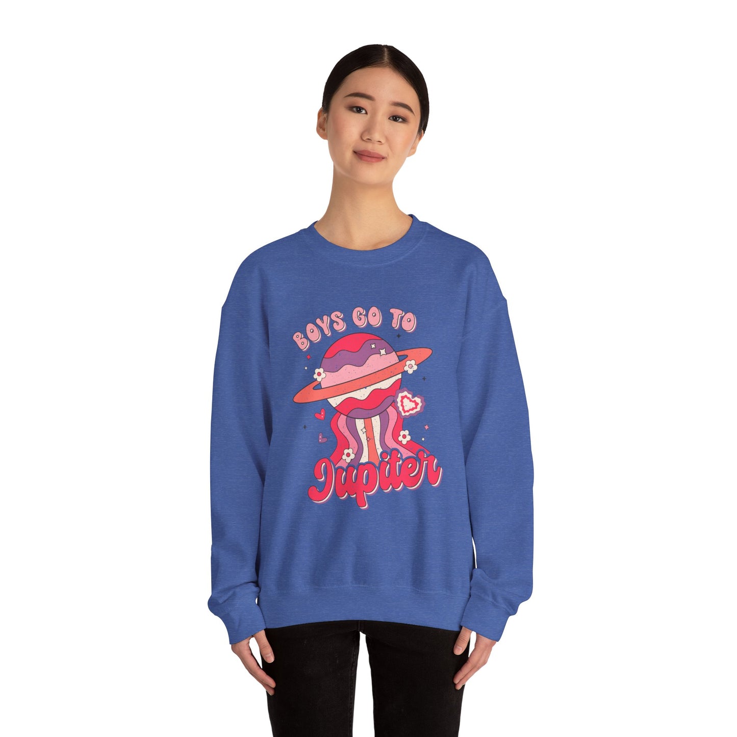 Boys Go To Jupiter Unisex Heavy Blend™ Crewneck Sweatshirt
