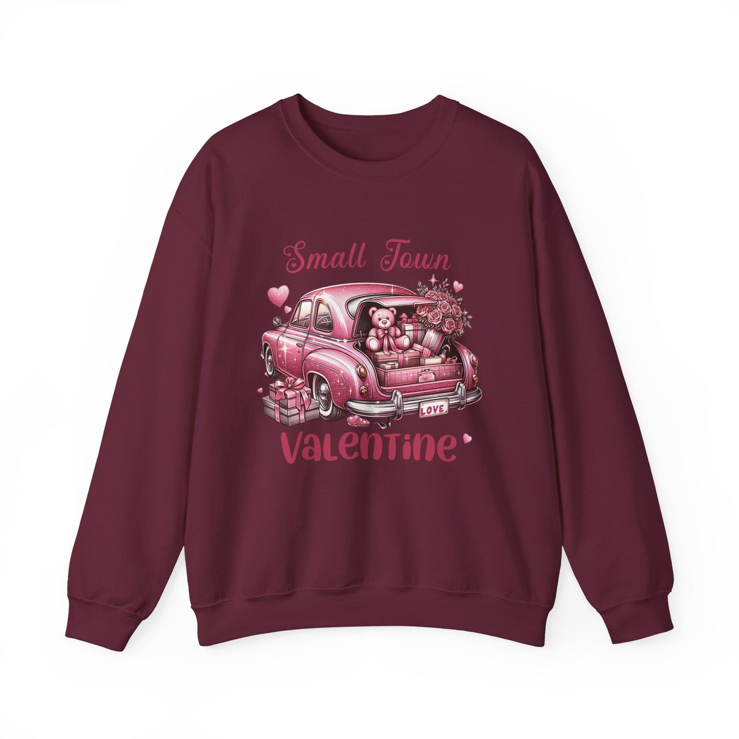 Small Town Valentine Unisex Heavy Blend™ Crewneck Sweatshirt