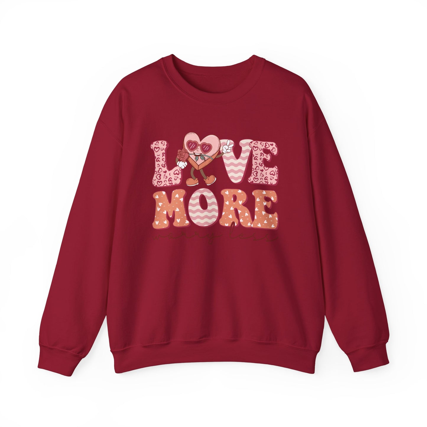 Love More Unisex Heavy Blend™ Crewneck Sweatshirt