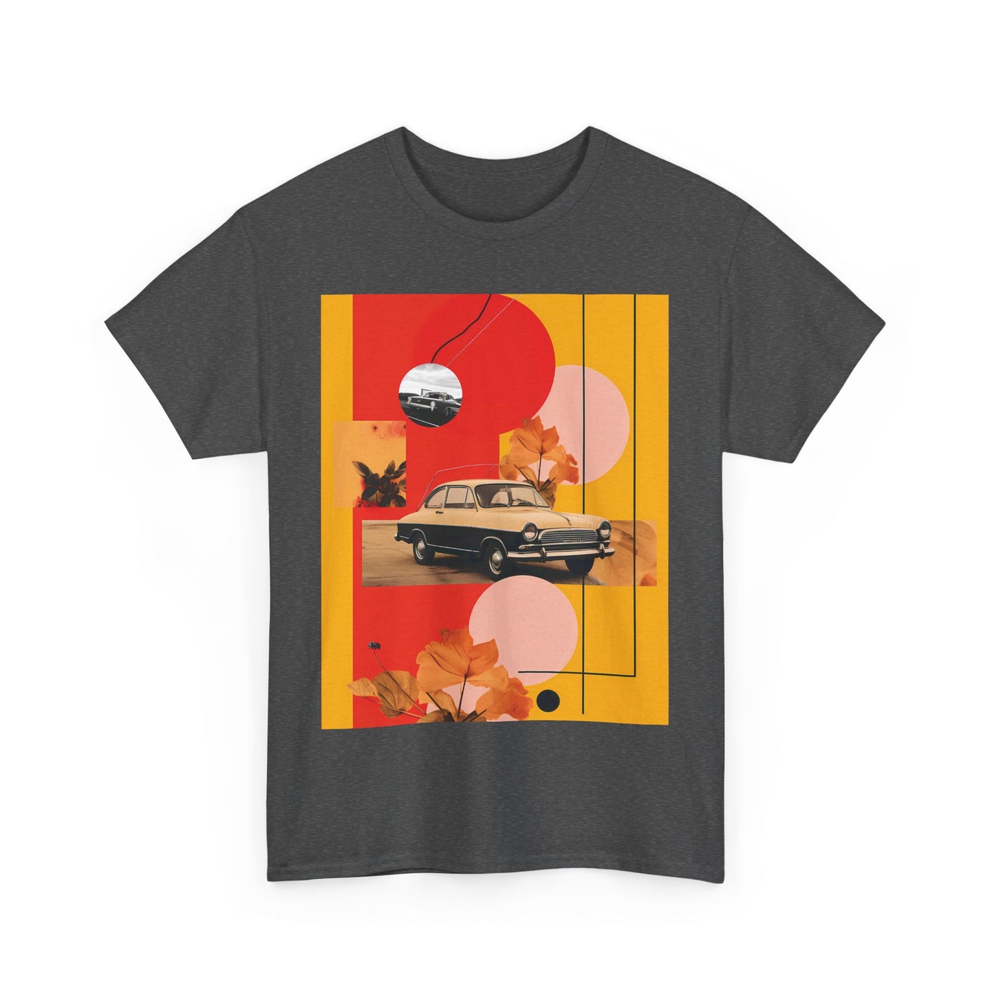 Wanderlust WheelsUnisex Heavy Cotton Tee