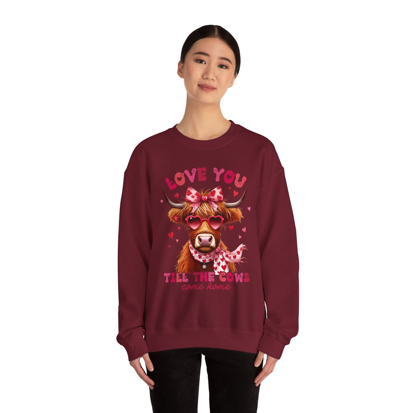 Love You Unisex Heavy Blend™ Crewneck Sweatshirt