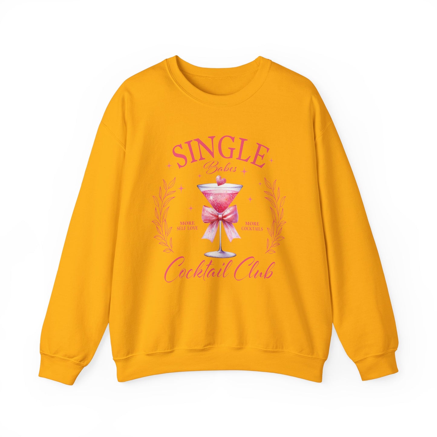 Single Babes Cocktail Club Unisex Heavy Blend™ Crewneck Sweatshirt