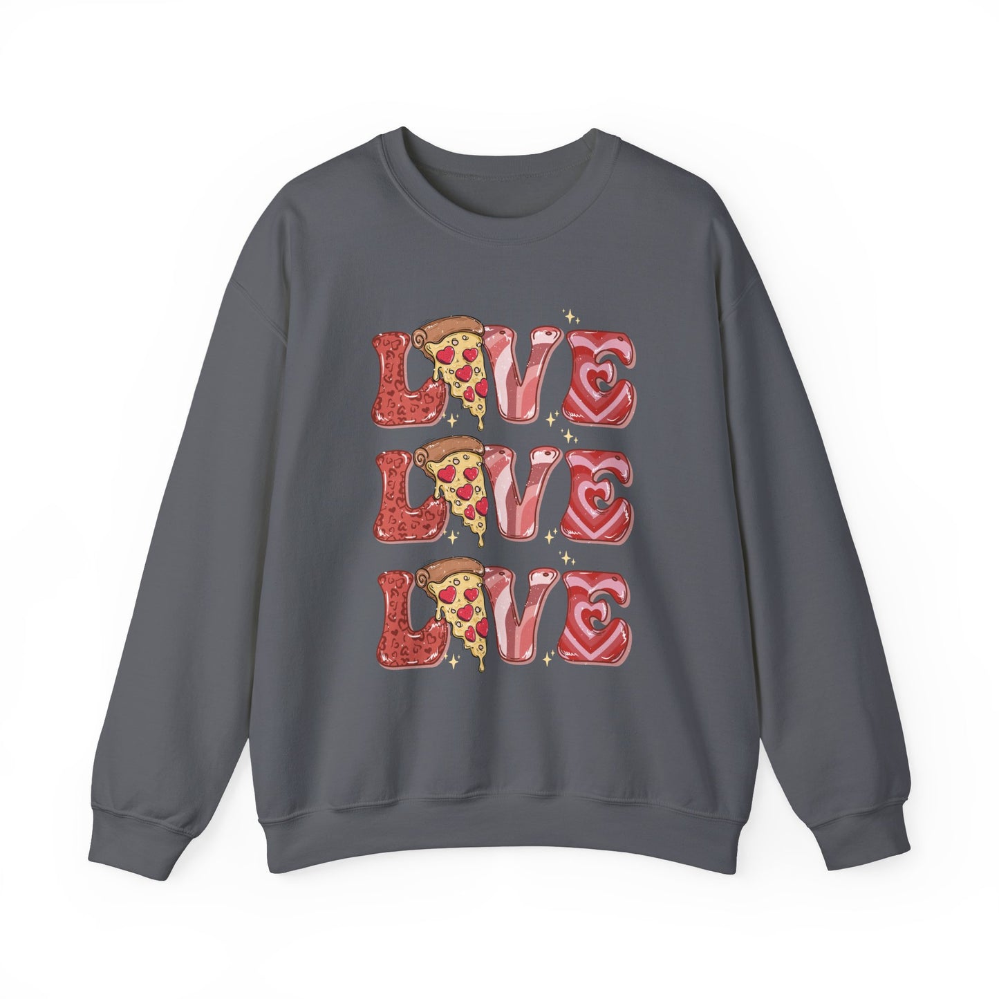 PIZZA Love Unisex Heavy Blend™ Crewneck Sweatshirt