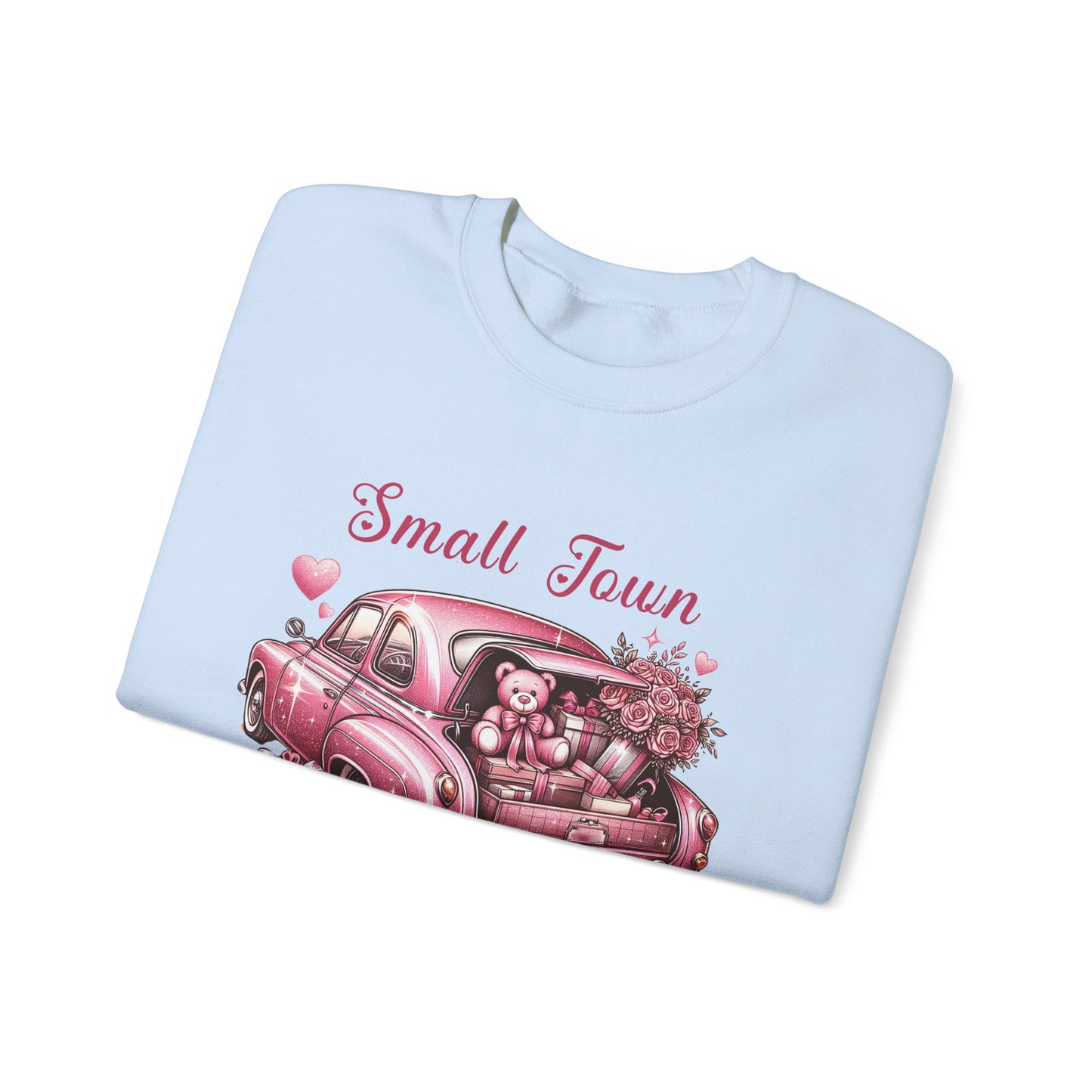Small Town Valentine Unisex Heavy Blend™ Crewneck Sweatshirt