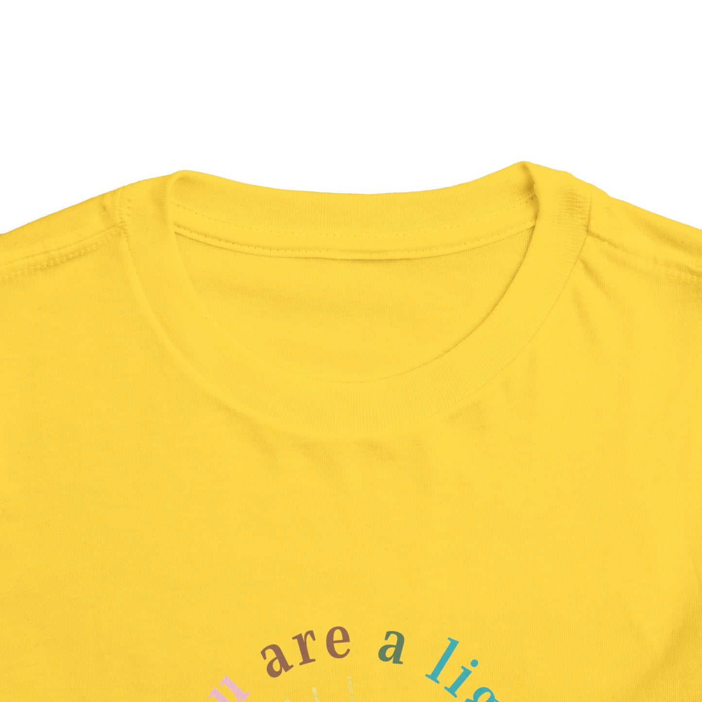 You Are A Light To The World Toddler Short Sleeve Tee