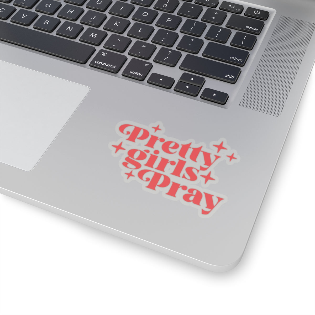 Pretty girls Pray Kiss-Cut Stickers