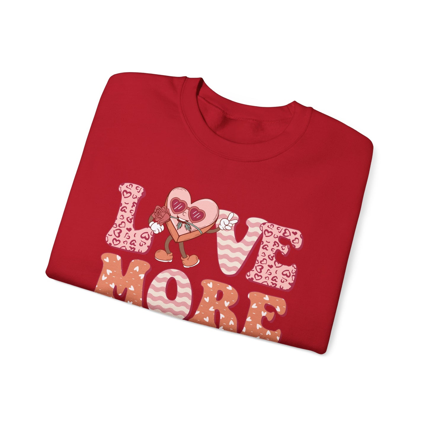 Love More Unisex Heavy Blend™ Crewneck Sweatshirt