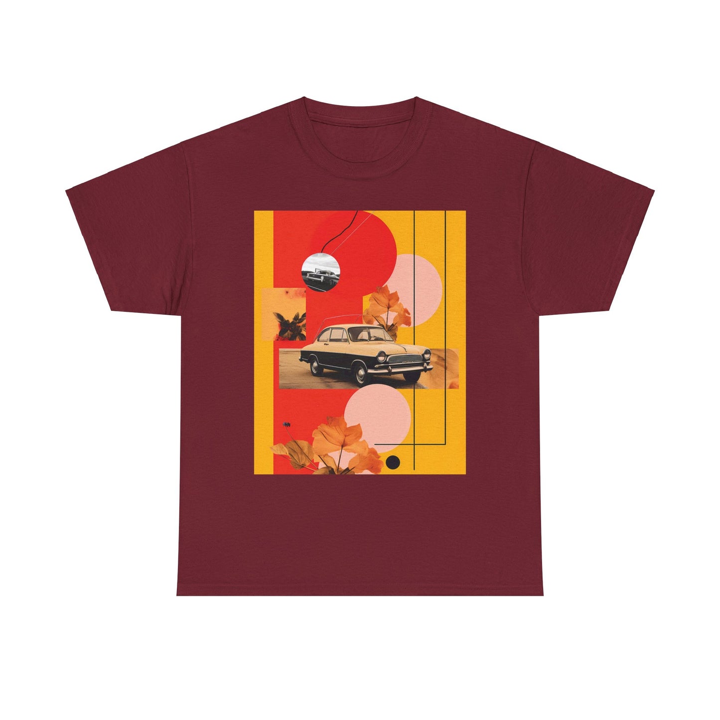 Wanderlust WheelsUnisex Heavy Cotton Tee